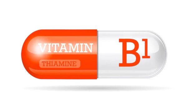 Oculax vsebuje vitamin B1 (tiamin)